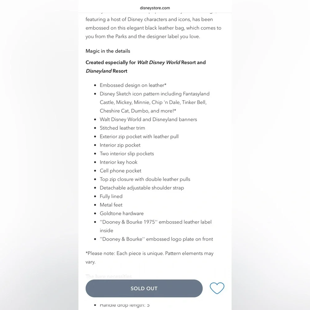 Dooney & Bourke sketch satchel bag - Picture 10 of 11